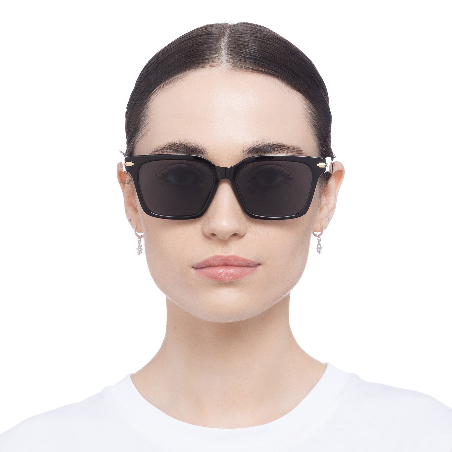 Galileo Black Uni-Sex Square Sunglasses | Aire