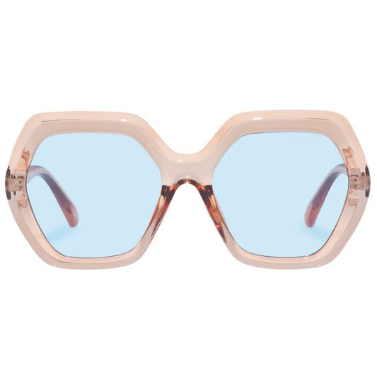 Meteor Sand Female Octagon Sunglasses | Aire