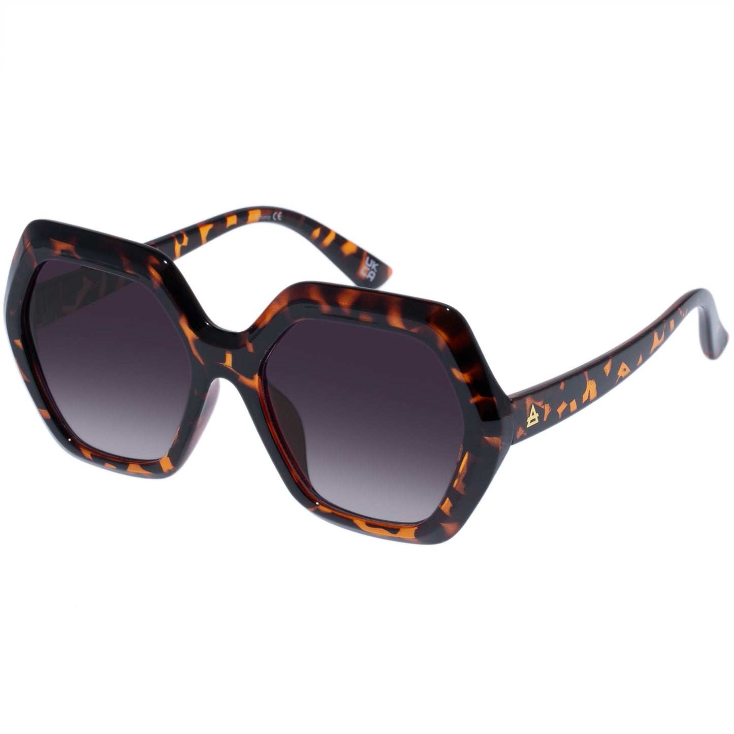 Meteor Tort Female Octagon Sunglasses | Aire