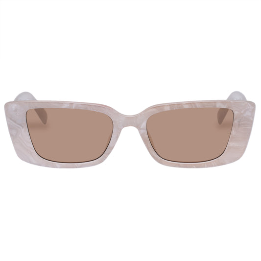 Novae Linen Marble Female Cat-Eye Sunglasses | Aire