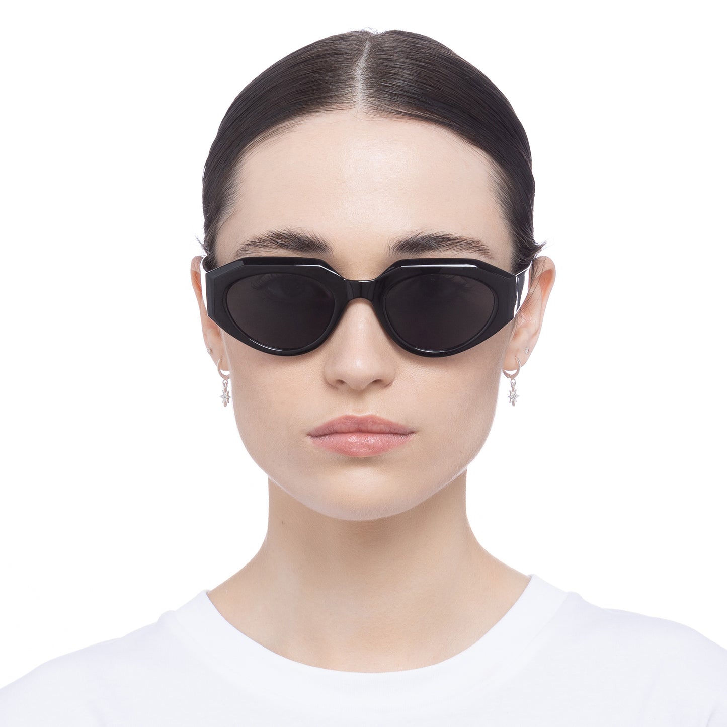 Aphelion Black Female Octagon Sunglasses | Aire