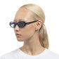 Fornax Black Female Oval Sunglasses | Aire