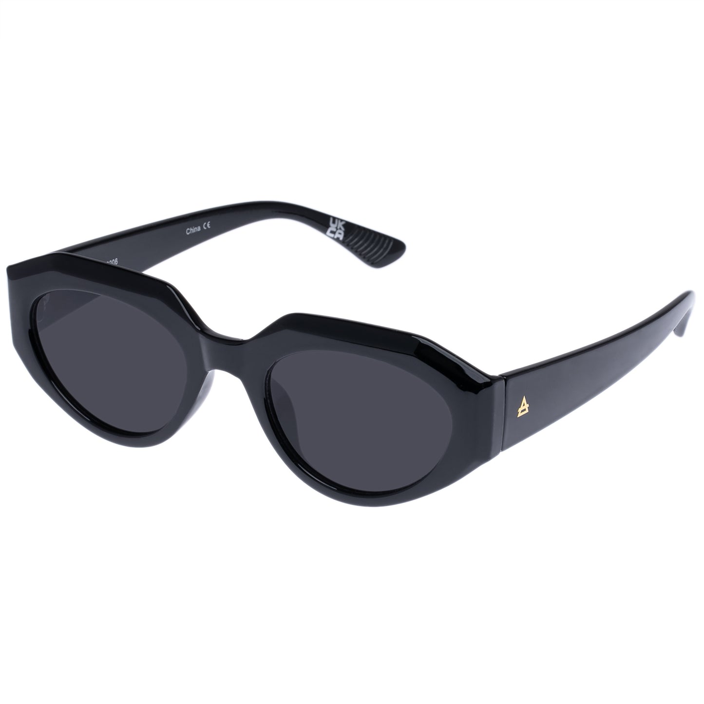 Aphelion Black Female Octagon Sunglasses | Aire