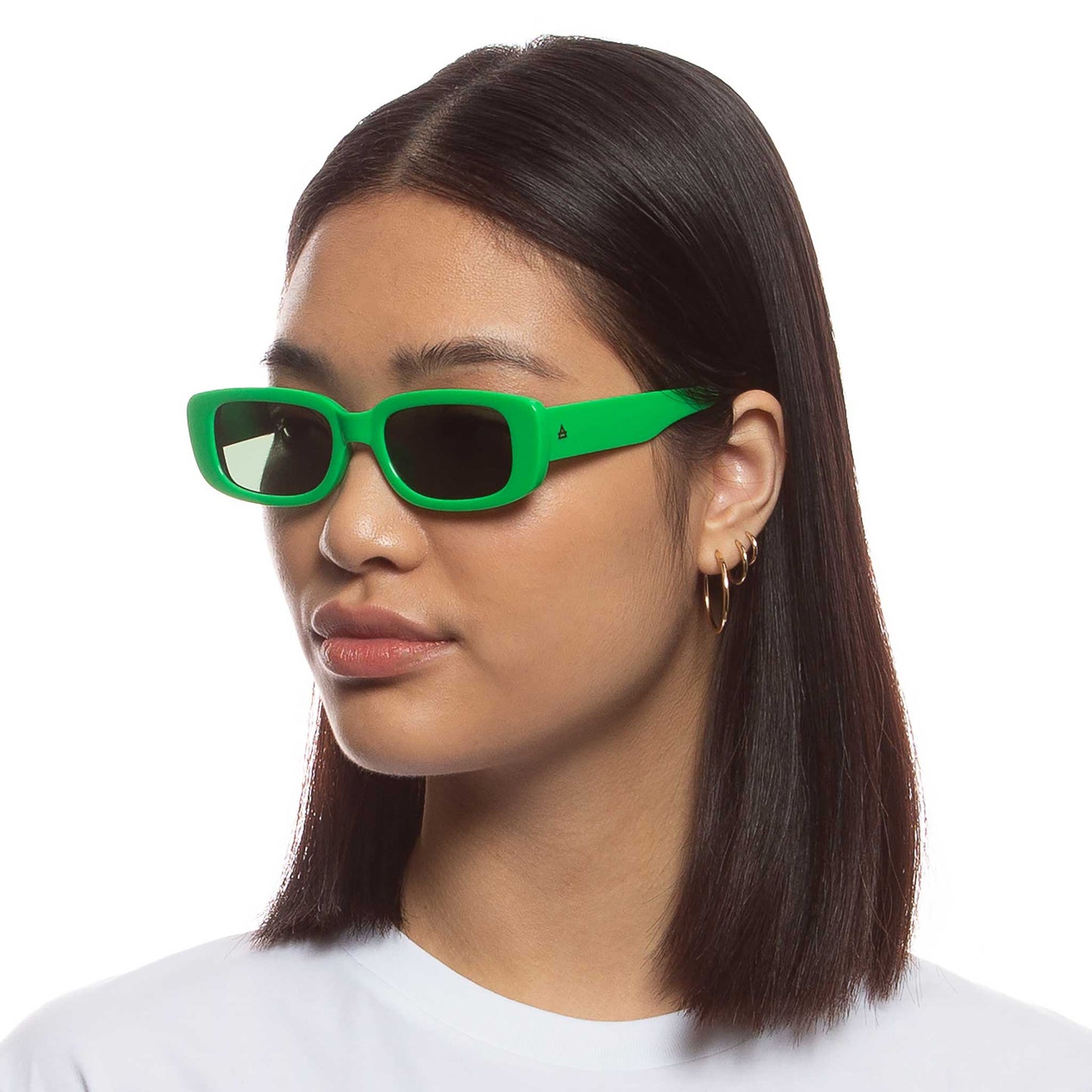 Ceres Spring Green Uni-Sex Rectangle Sunglasses | Aire