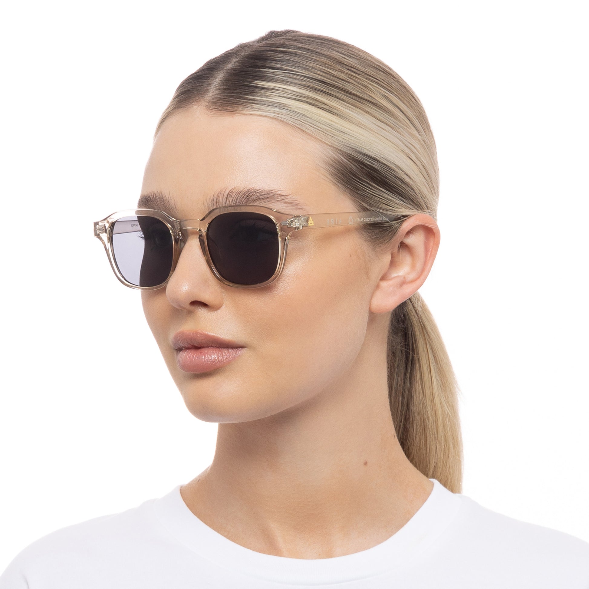 Serpens Pebble Uni-Sex Rectangle Sunglasses | Aire