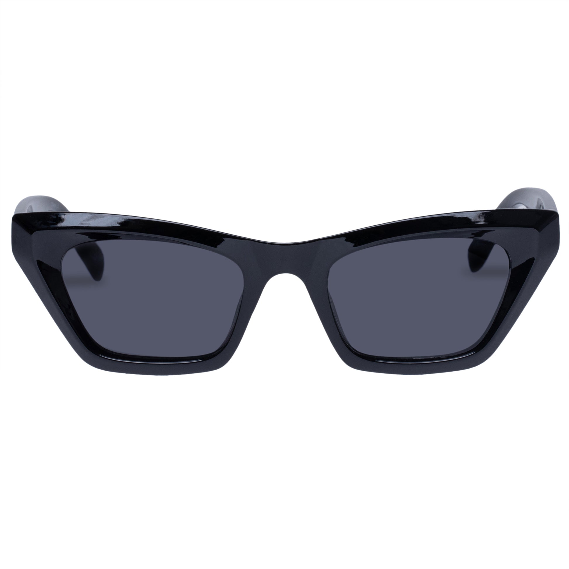 Capricornus Black Female Cat-Eye Sunglasses | Aire