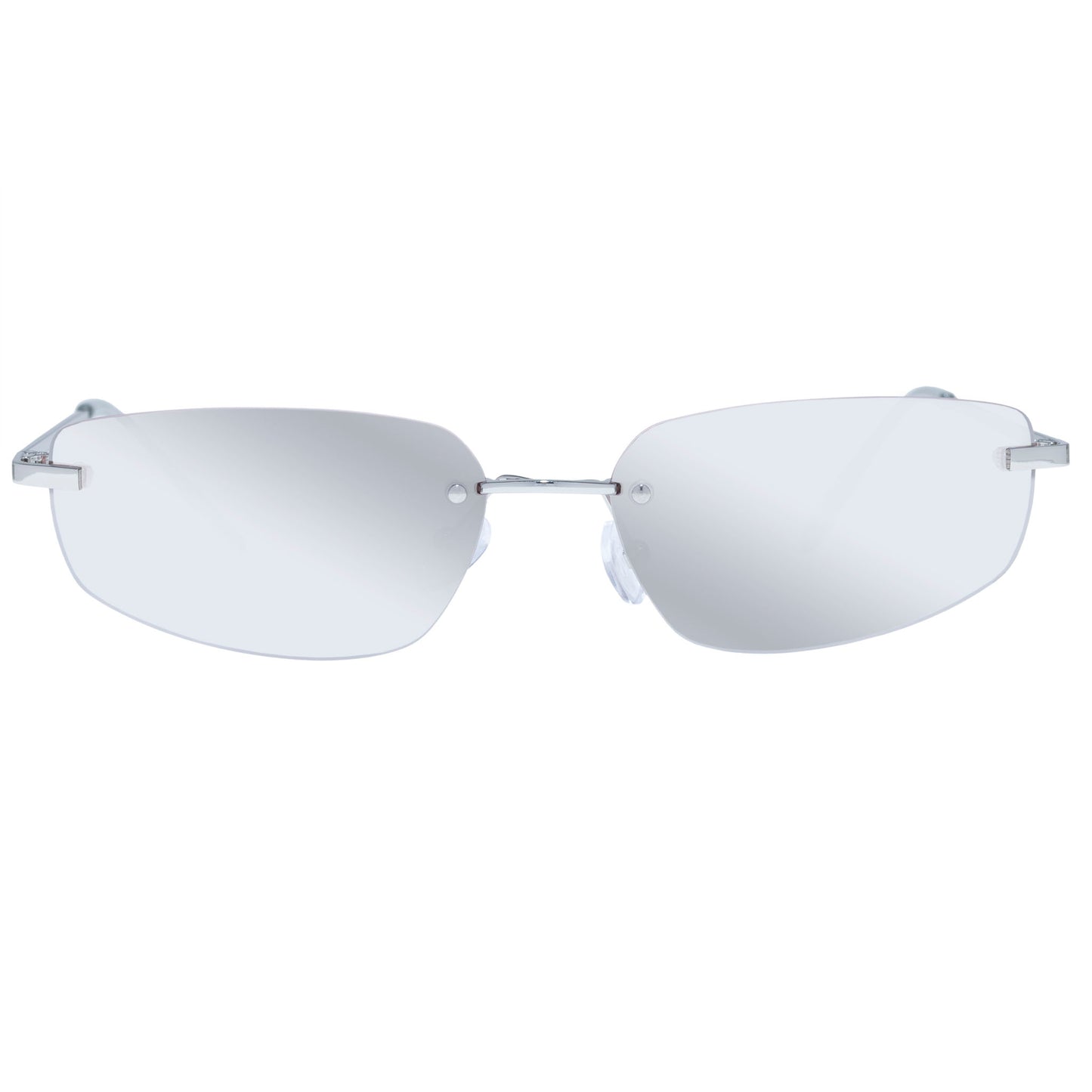 Virgo Silver Uni-Sex Rectangle Sunglasses | Aire