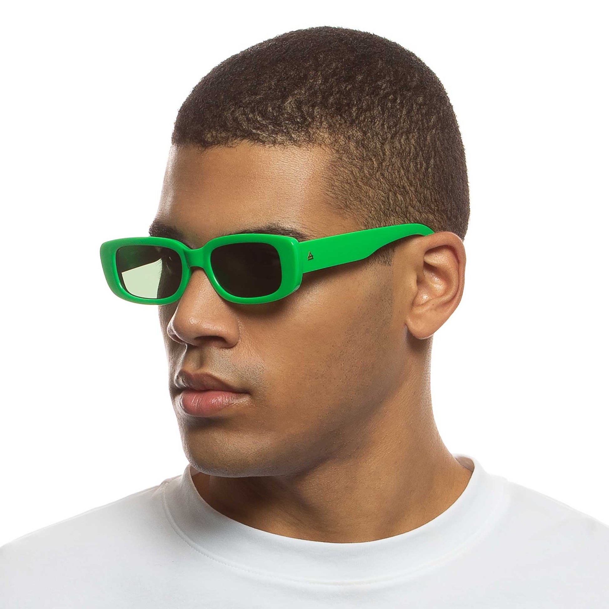 Ceres Spring Green Uni-Sex Rectangle Sunglasses | Aire