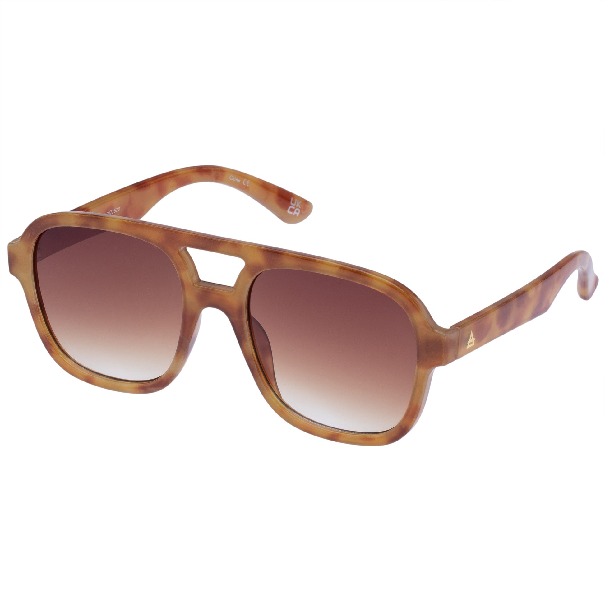 Whirlpool Vintage Tort Uni-Sex Aviator Sunglasses | Aire