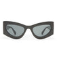 Electra Black Uni-Sex Cat-Eye Sunglasses | Aire