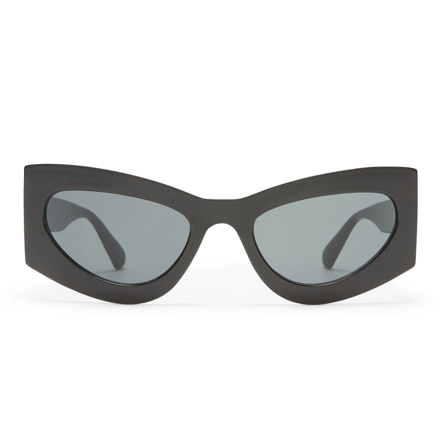 Electra Black Uni-Sex Cat-Eye Sunglasses | Aire