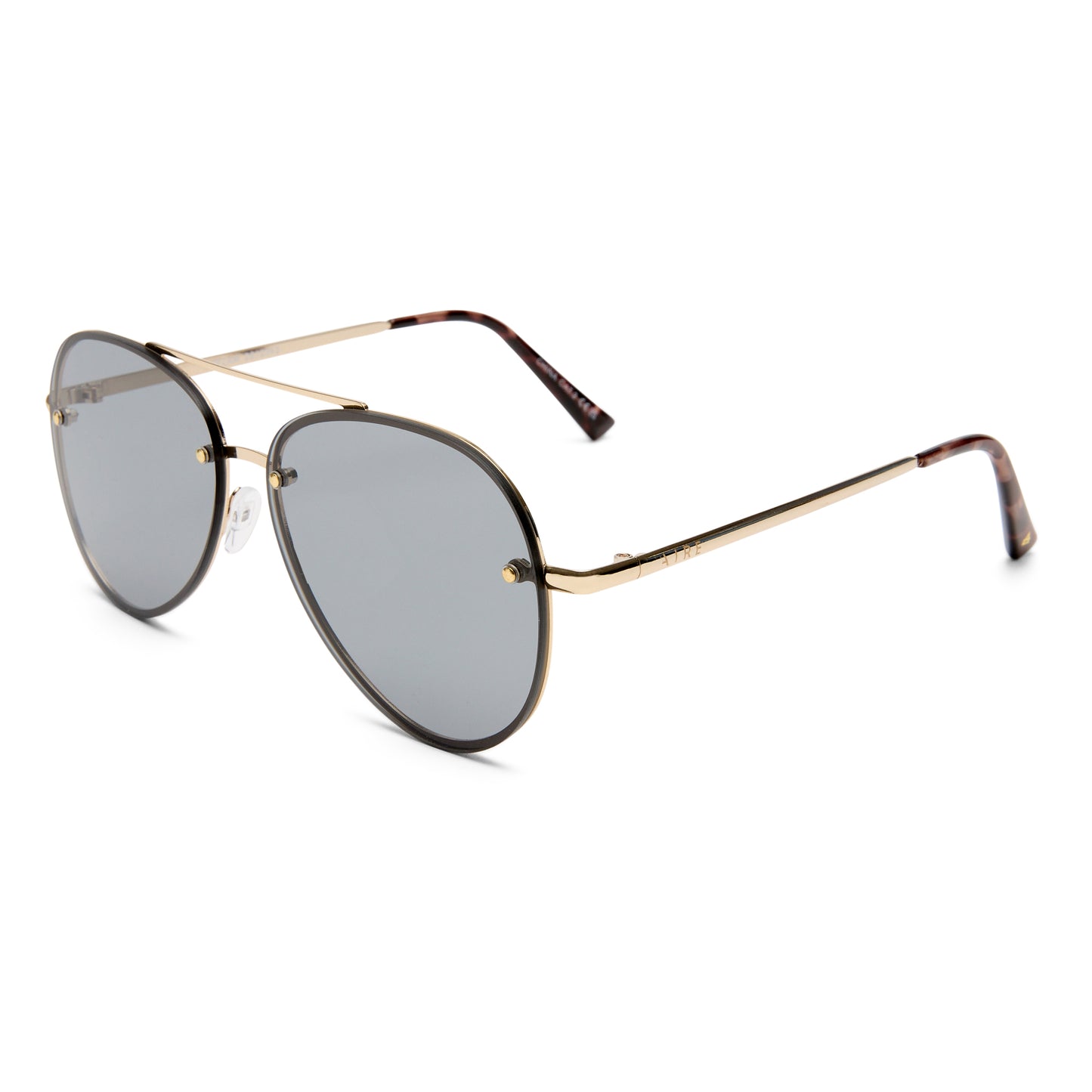 Mirzam Gold Cookie Tort Female Aviator Sunglasses | Aire