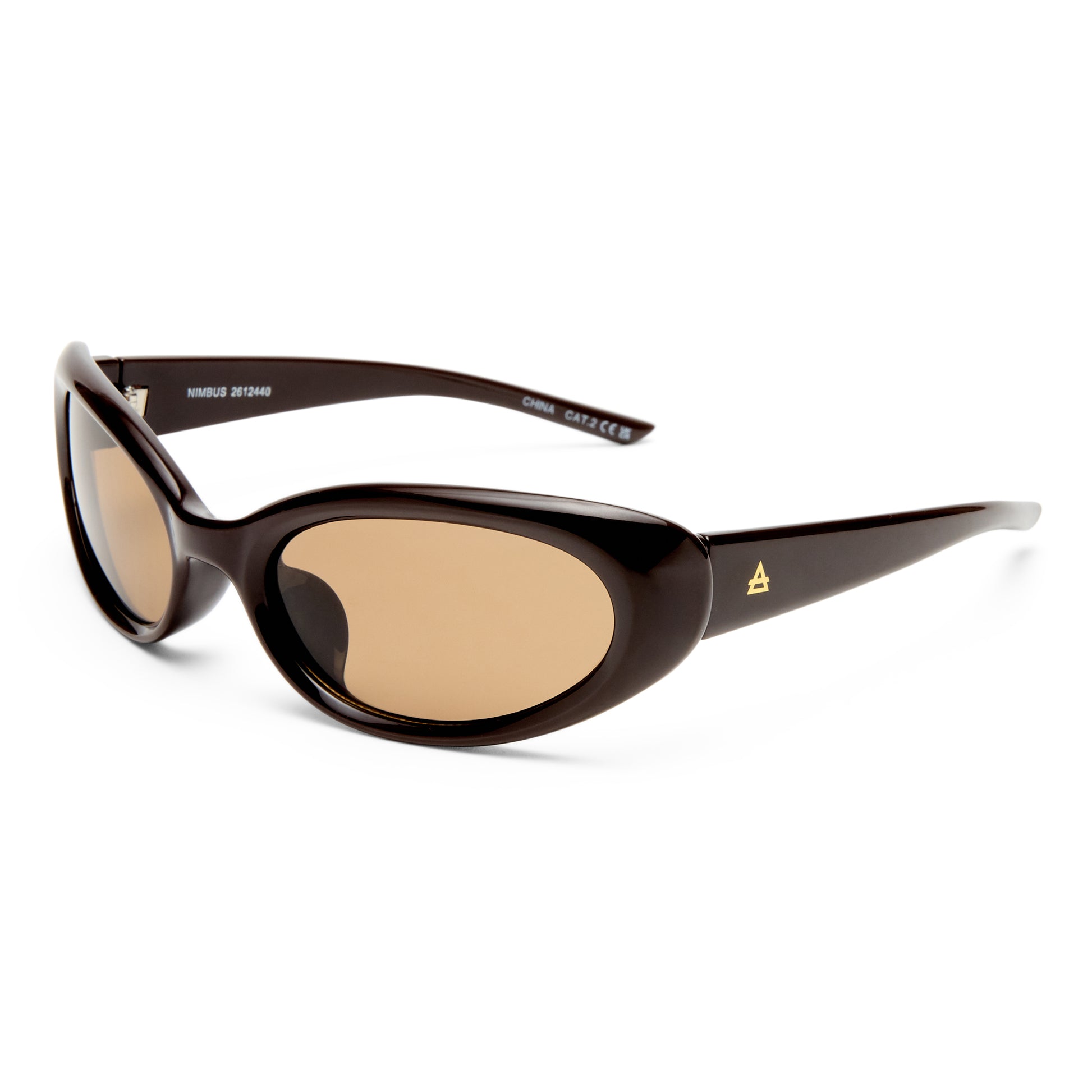 Nimbus Chocolate Uni-Sex Wrap Sunglasses | Aire