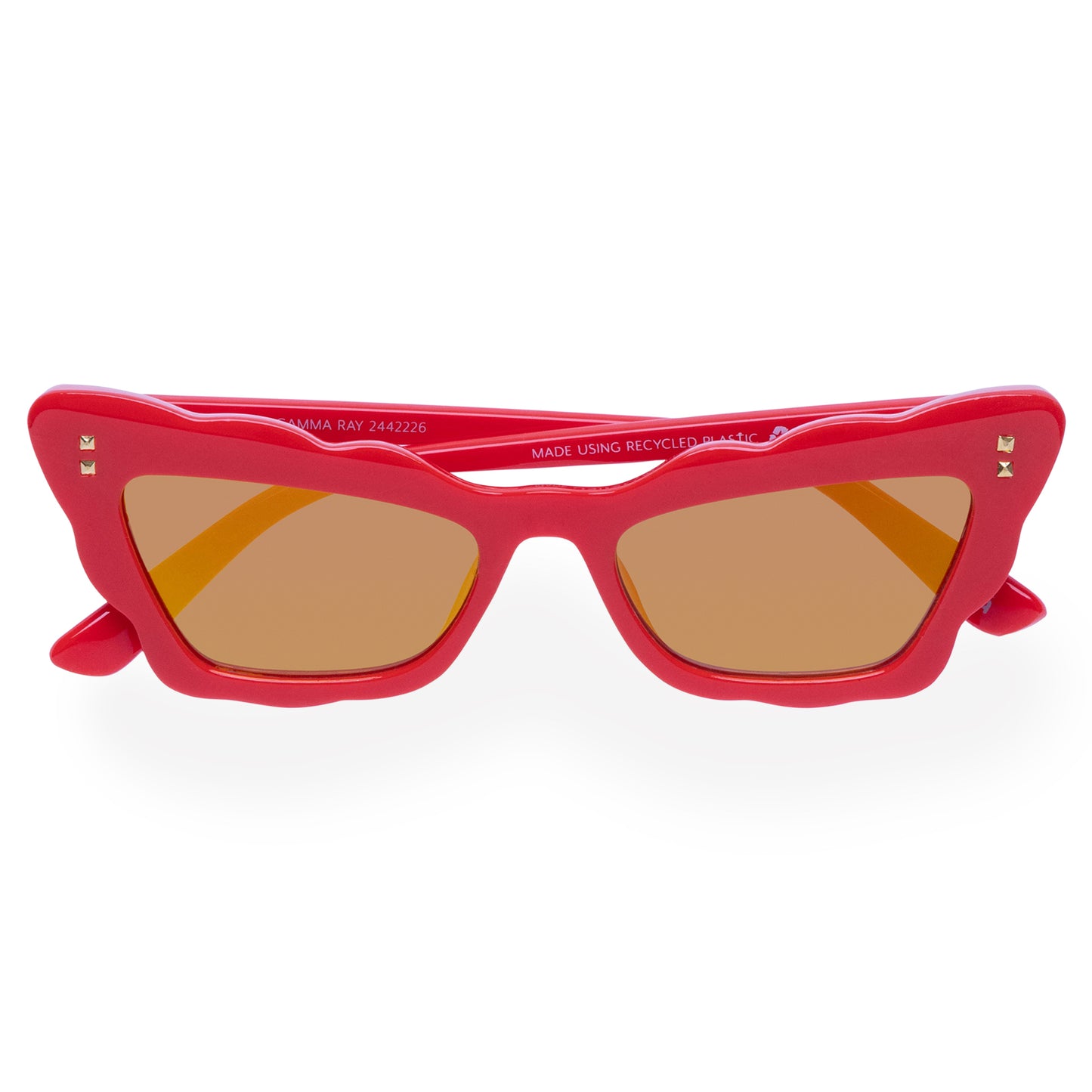 Gamma Ray Mandarin Female Cat-Eye Sunglasses | Aire