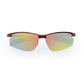 Supermoon Metallic Red Uni-Sex Wrap Sunglasses | Aire