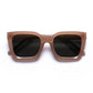 Abstraction Fawn Female Square Sunglasses | Aire