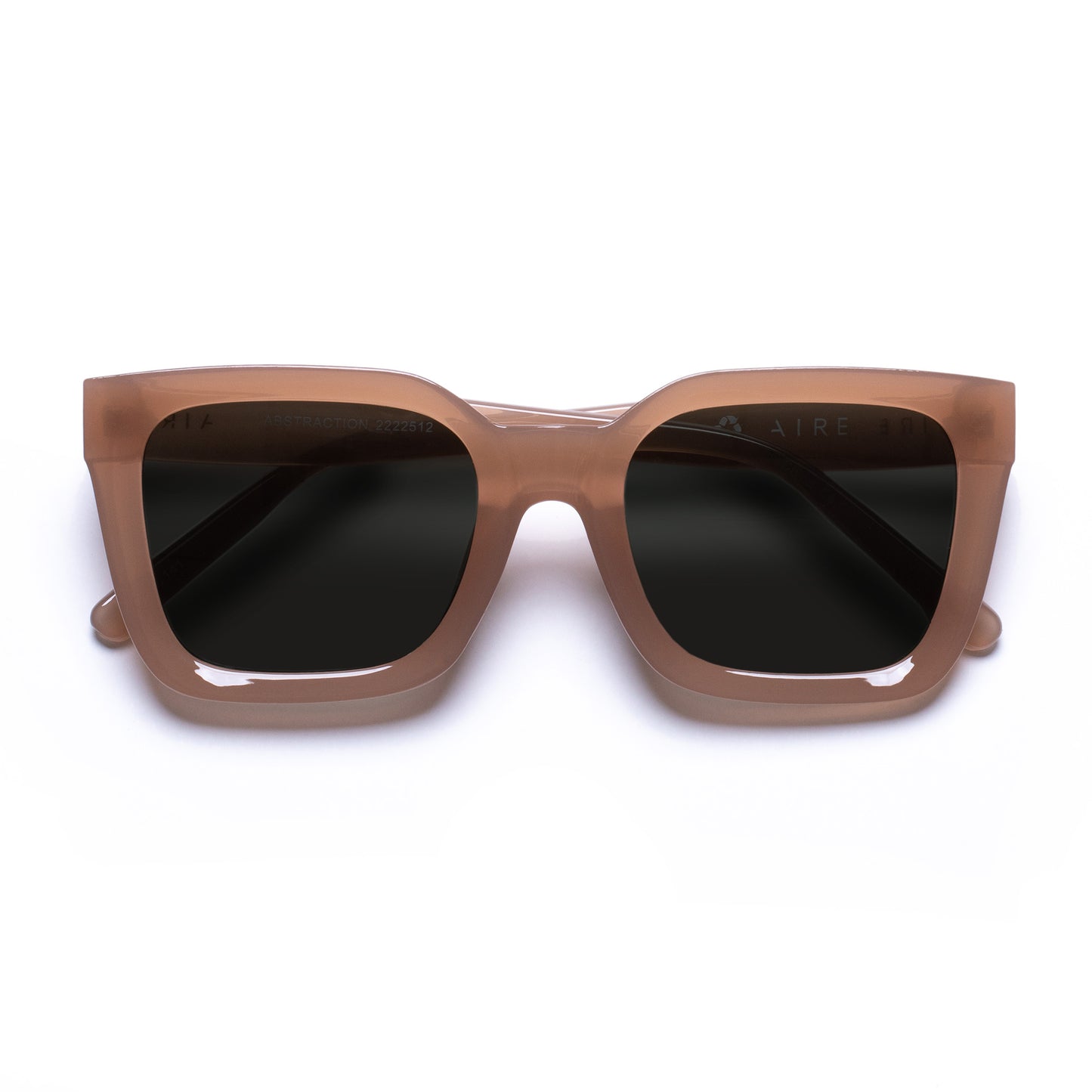 Abstraction Fawn Female D-Frame Sunglasses | Aire