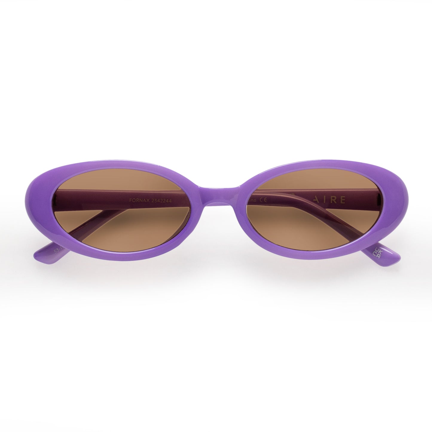 Fornax Lilac Female Oval Sunglasses | Aire