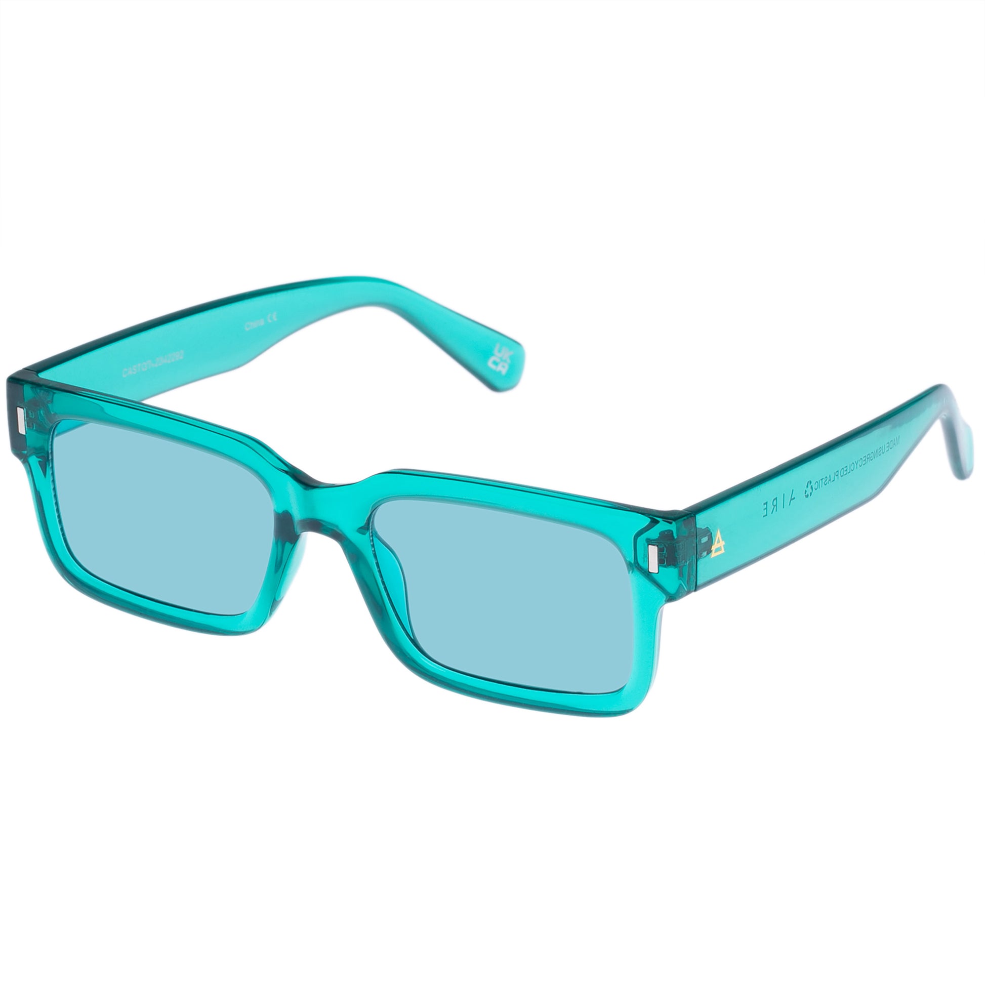 Castor Pine Uni-Sex D-Frame Sunglasses | Aire