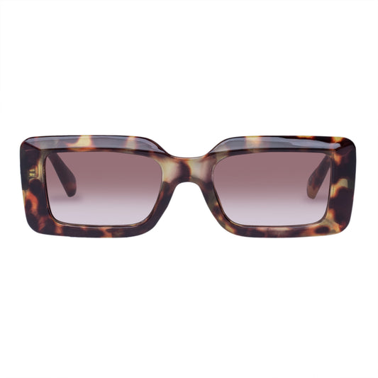 Parallax Dark Tort Uni-Sex Rectangle Sunglasses | Aire