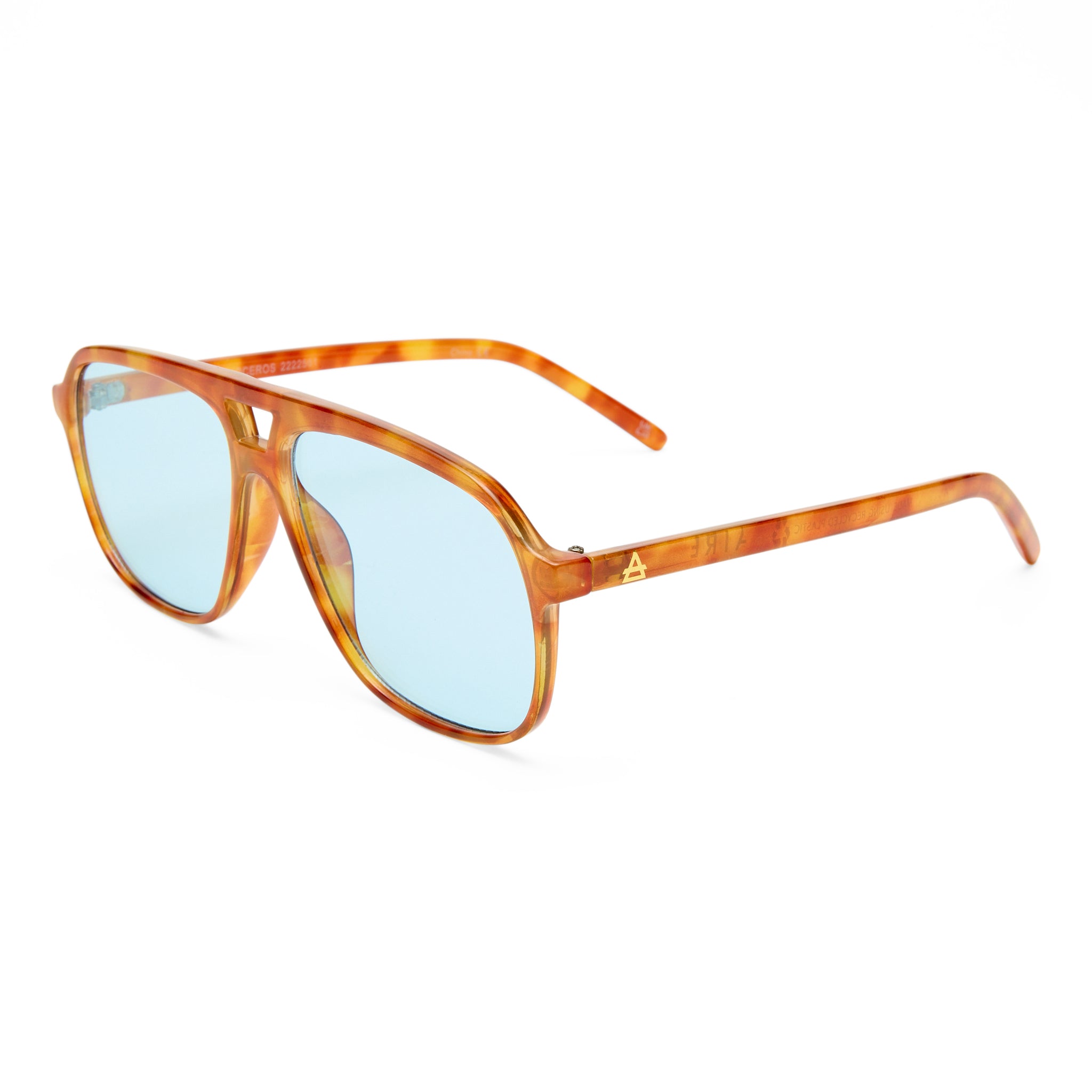 Monoceros Vintage Tort Uni-Sex Aviator Sunglasses | Aire – AIRE US