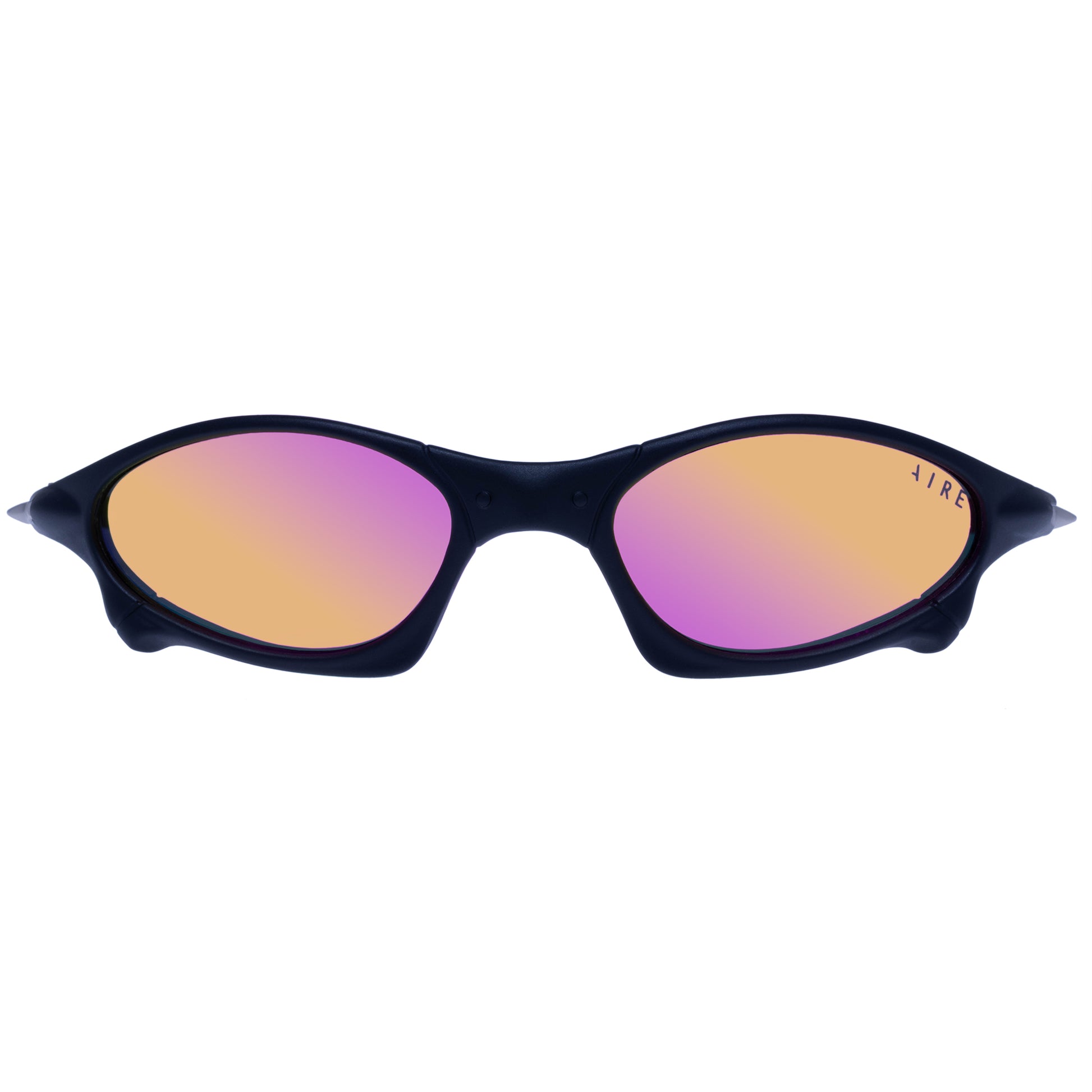 Astral Matte Black Uni-Sex Wrap Sunglasses | Aire