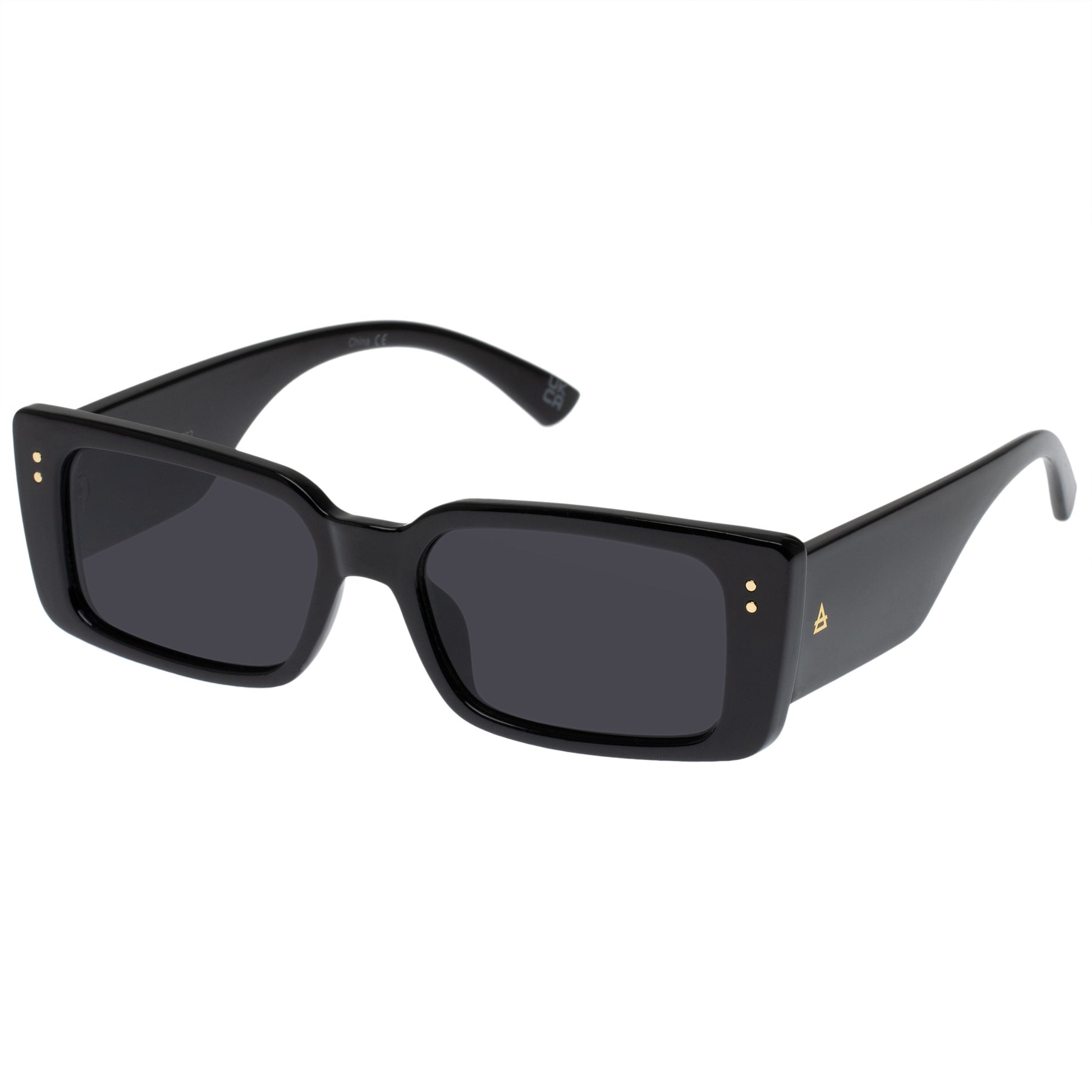 Orion Black Uni-Sex Rectangle Sunglasses | Aire