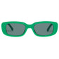 Ceres Spring Green Uni-Sex Rectangle Sunglasses | Aire