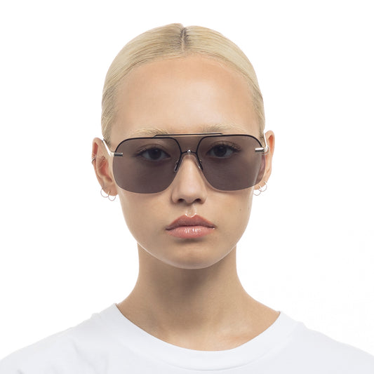 Venatici Bright Gold Uni-Sex Aviator Sunglasses | Aire