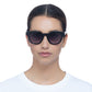 Dorado Black Female Round Sunglasses | Aire