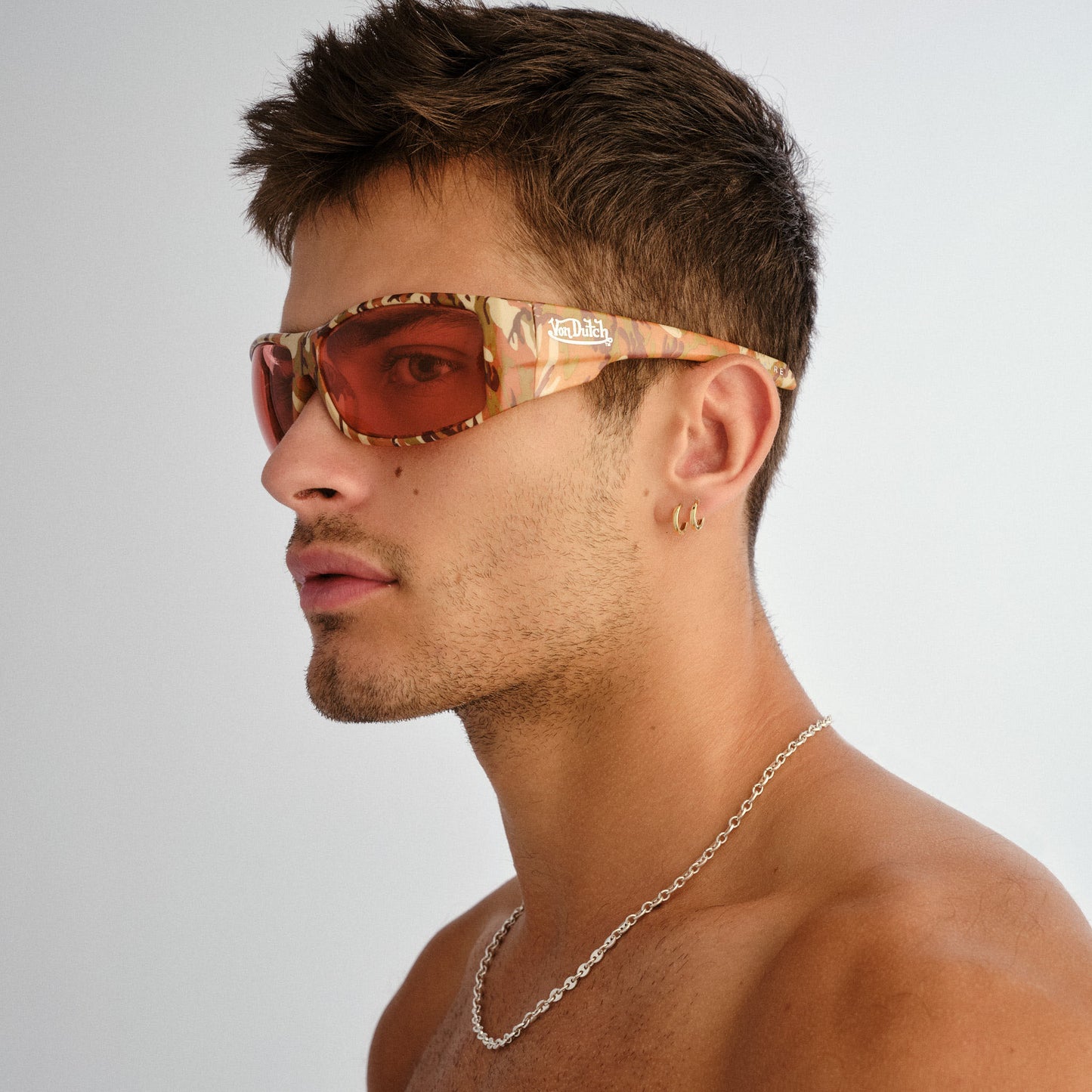 Outlawed Camo Print Uni-Sex Wrap Sunglasses | Aire