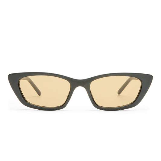 Titania Black Uni-Sex Cat-Eye Sunglasses | Aire