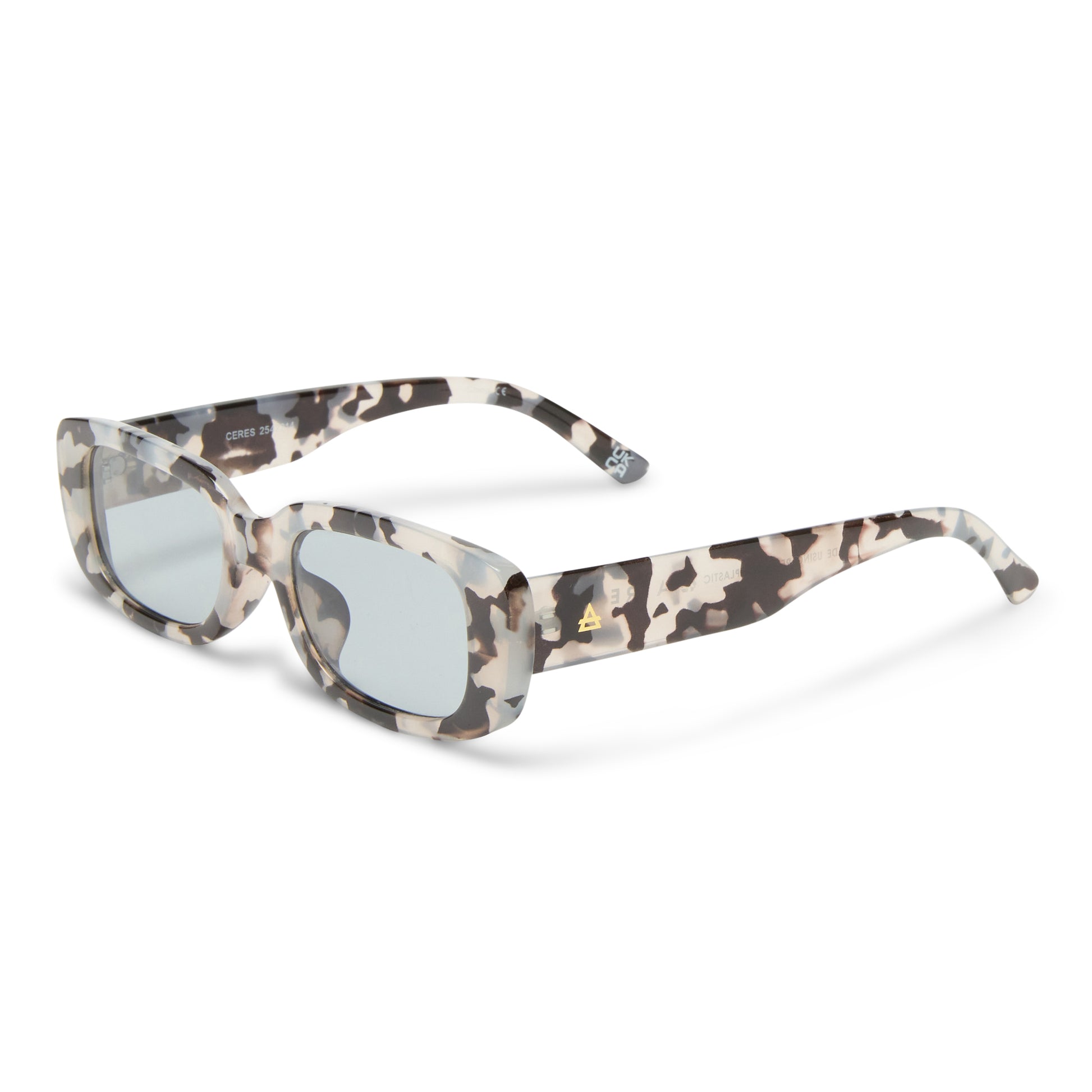 Ceres Charcoal Tort Uni-Sex Rectangle Sunglasses | Aire