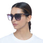 Meteorite Musk Tort Uni-Sex Square Sunglasses | Aire