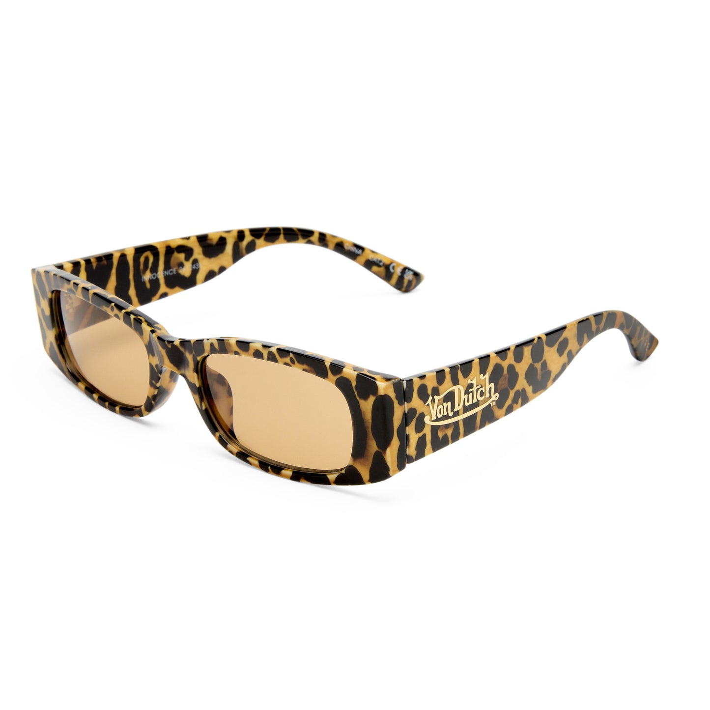 Innocence Leopard Uni-Sex Rectangle Sunglasses | Aire