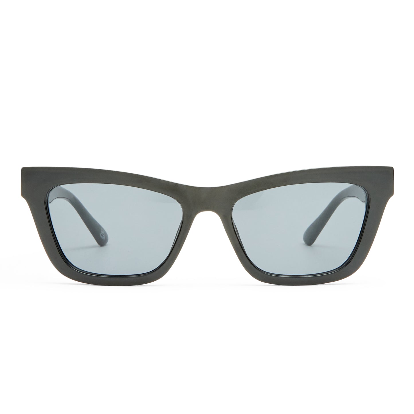 Amplitude Black Female Cat-Eye Sunglasses | Aire
