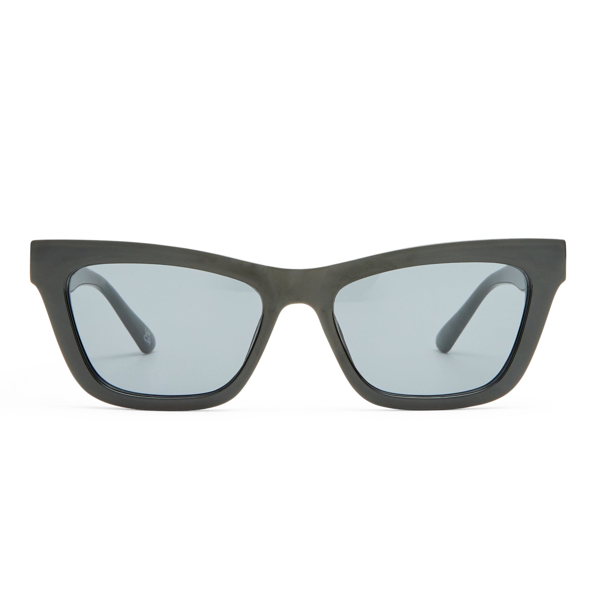 Amplitude Black Female Cat-Eye Sunglasses | Aire
