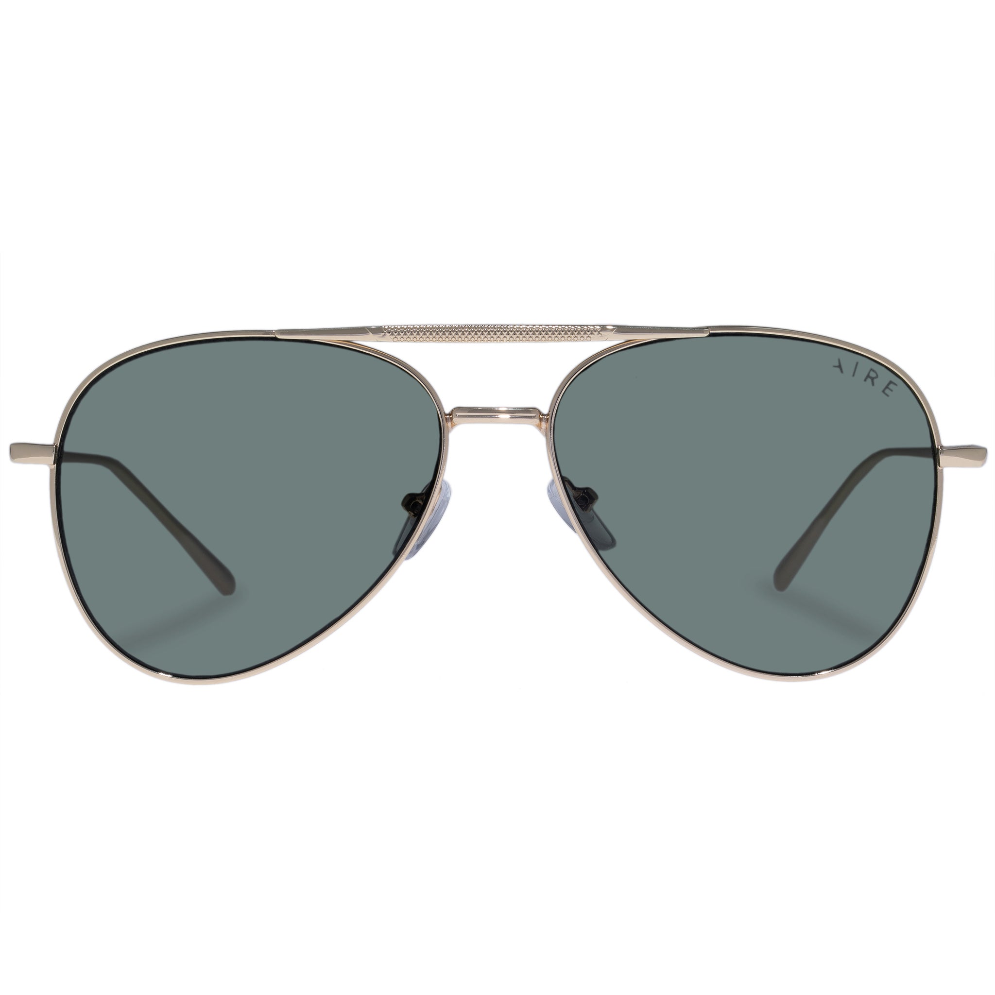 Alpha Sunglasses - Bright Gold - Aire main image 1