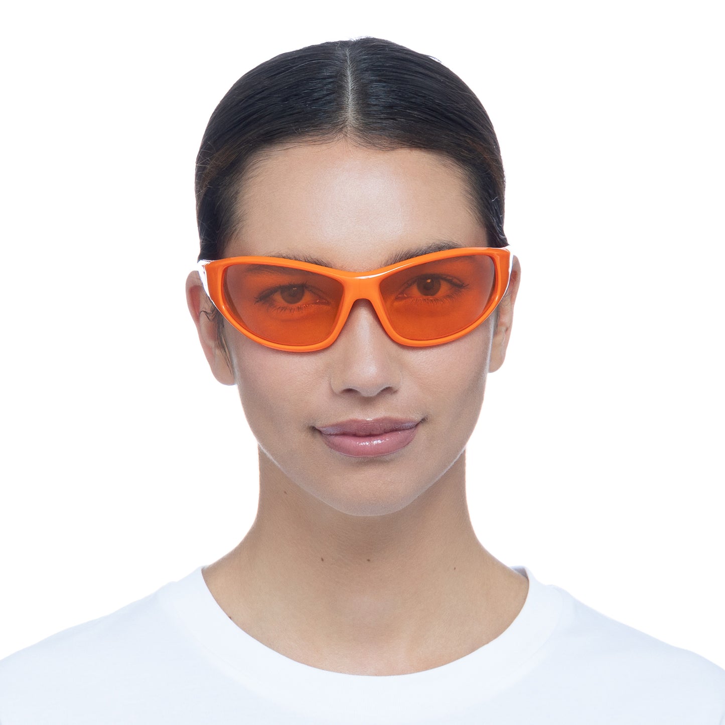 Tucana Tangerine Uni-Sex Wrap Sunglasses | Aire