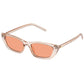 Titania Champagne Female Cat-Eye Sunglasses | Aire