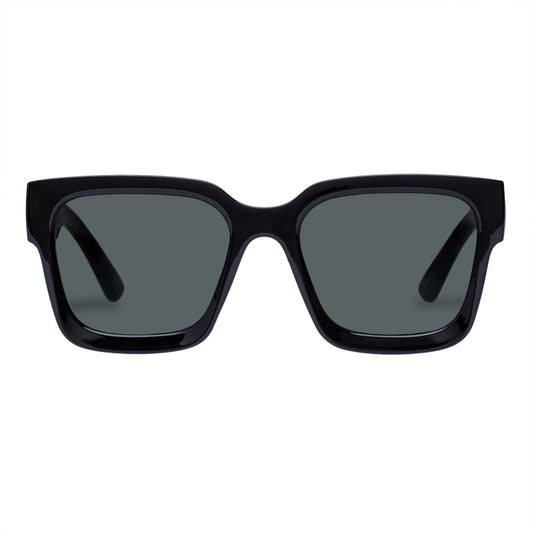 Andromeda Black Uni-Sex Square Sunglasses | Aire