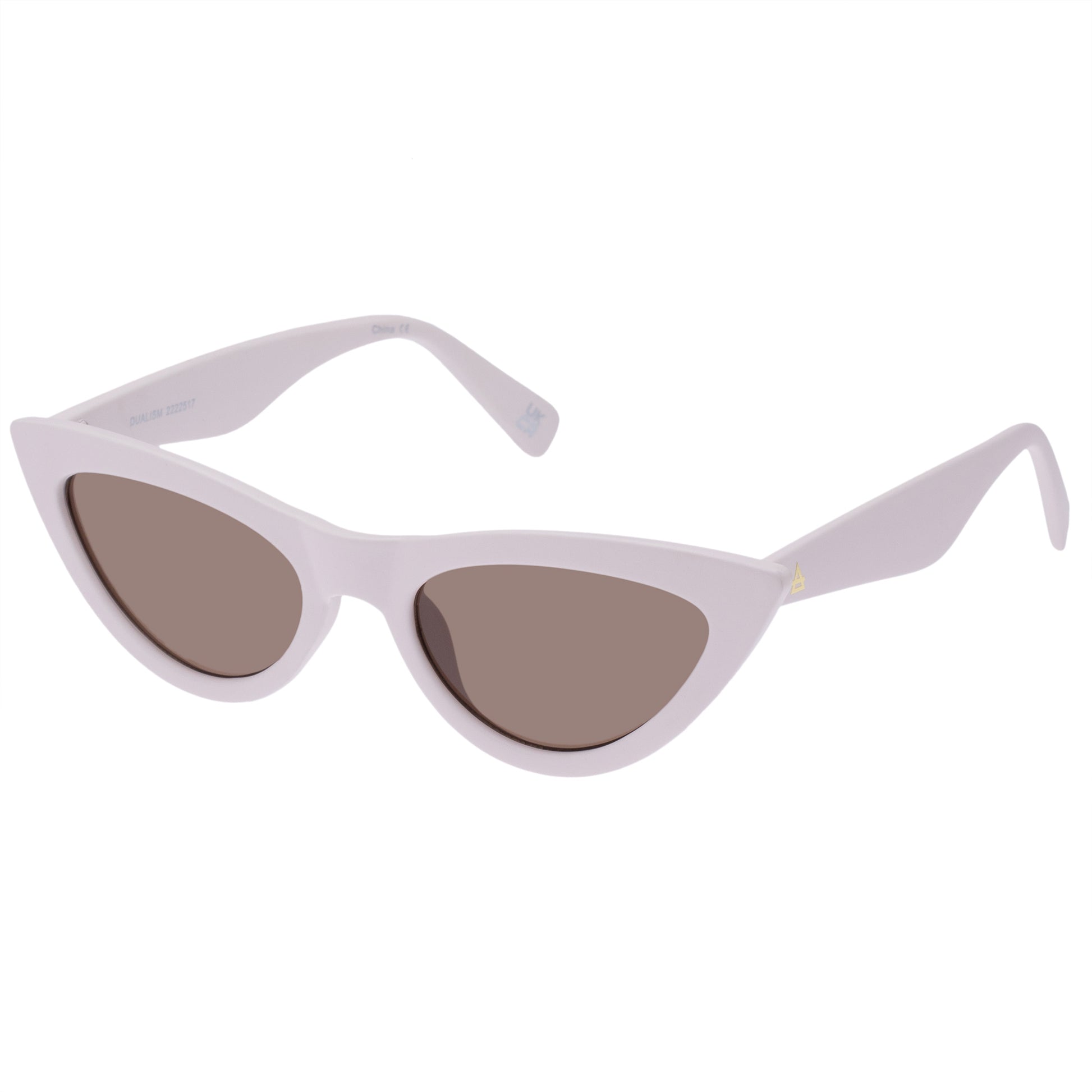 Dualism Matte Musk Female Cat-Eye Sunglasses | Aire