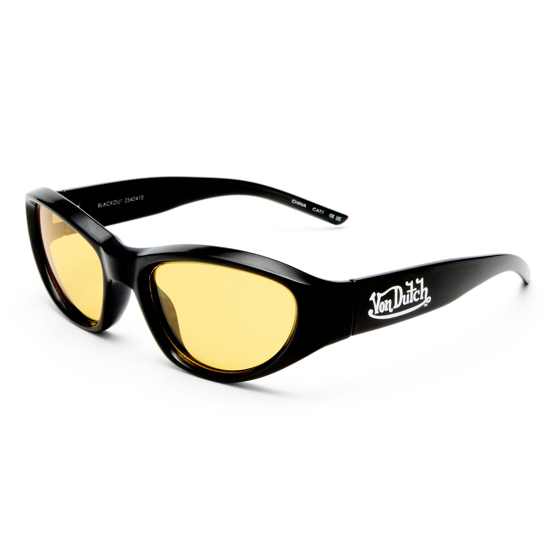 Blackout Black Uni-Sex Cat-Eye Sunglasses | Aire