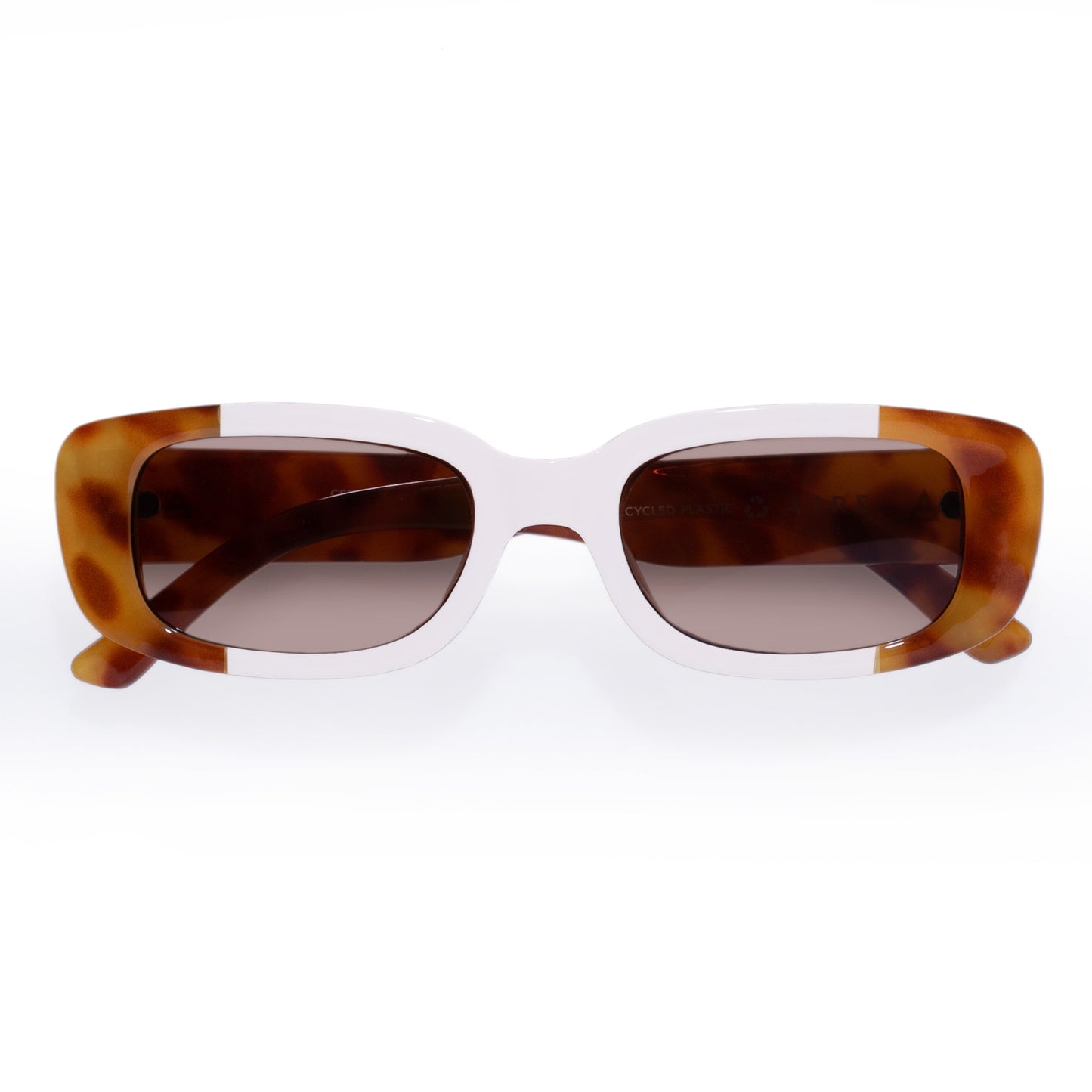 Ceres Vintage Tort Fawn Uni-Sex Rectangle Sunglasses | Aire