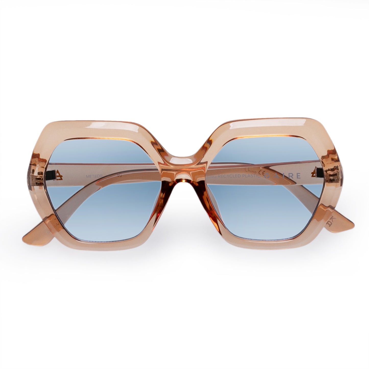 Meteor Sand Female Octagon Sunglasses | Aire