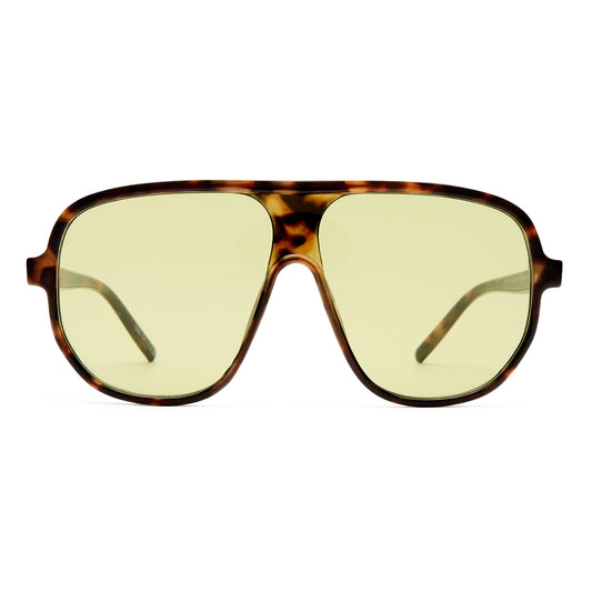 Hydrus Dark Tort Uni-Sex Aviator Sunglasses | Aire
