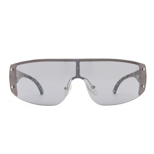 Rumour Gold Leopard Uni-Sex Wrap Sunglasses | Aire