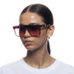 Ara Cookie Tort Uni-Sex Square Sunglasses | Aire