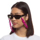 Oval Chunky Chain Fuchsia Female Unspecified Accessories | Aire