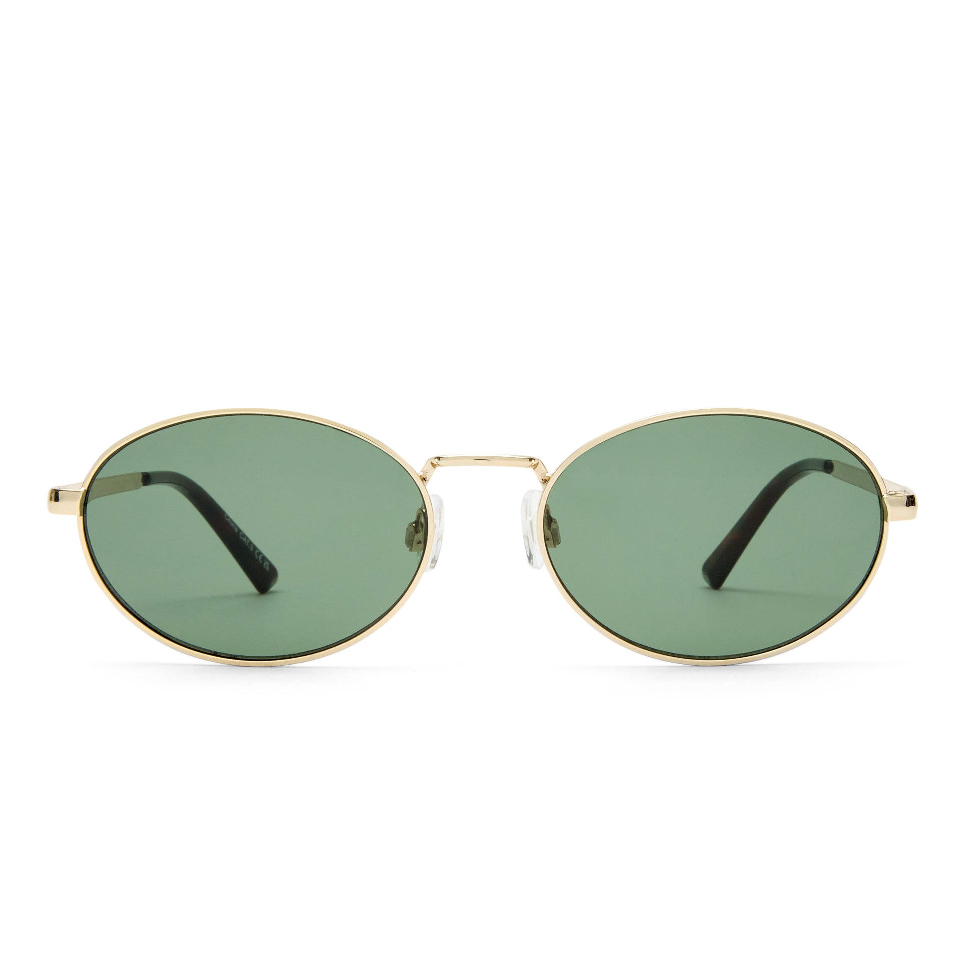 Ephermeris Gold Uni-Sex Oval Sunglasses | Aire